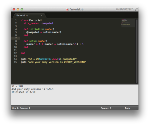 Sublime Text 2 and RVM – Ruby and Rails (and stuff)