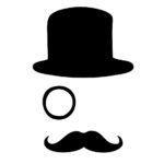 Top hat, monocle and sweet stash